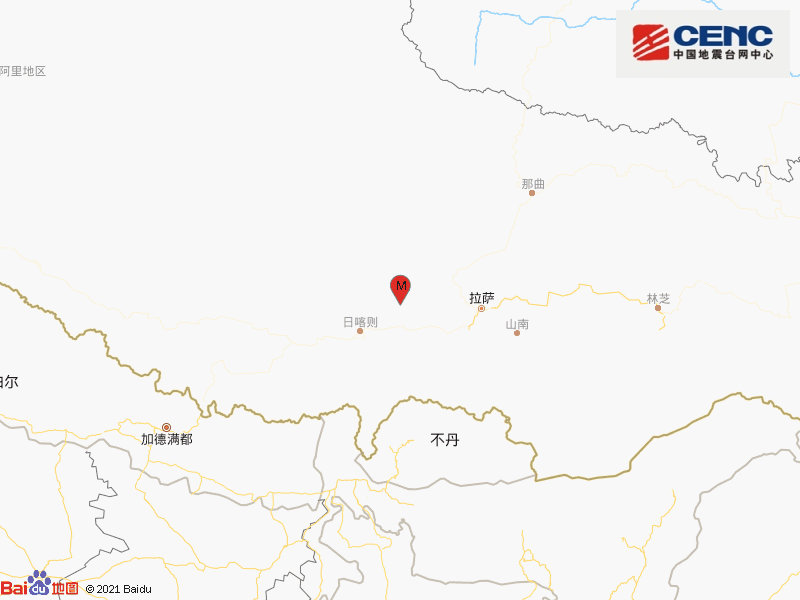 2021年4月21日南木林县4.0级地震