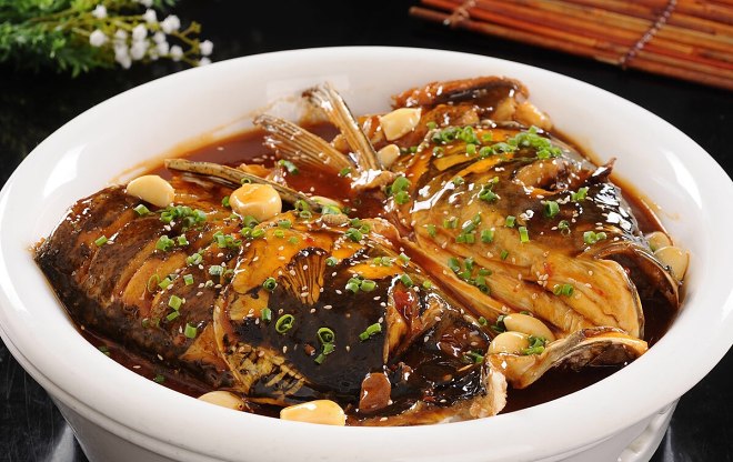 日式红烧鱼头