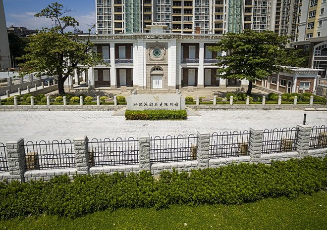 <p>潮海关钟楼现状