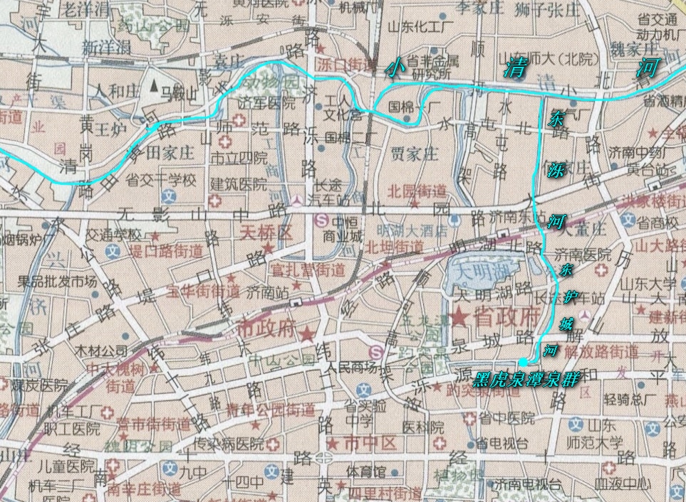 黑虎泉泉群,位于山东省 a target="_blank" href="/item/济南市