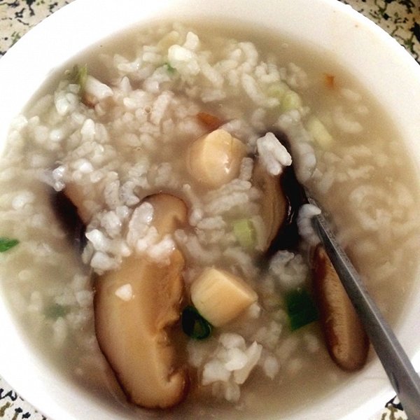 干贝香菇粥