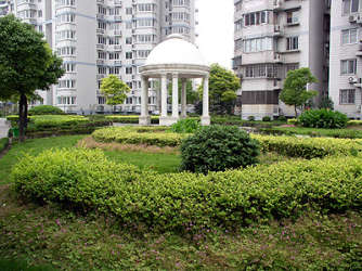  p>位于凉城路,广灵四路上的秀苑小区.