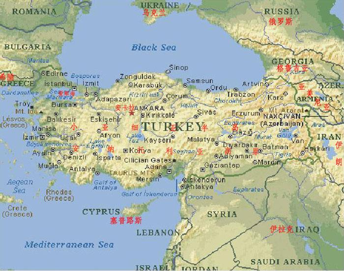  p>小亚细亚半岛(asia minor peninsula),又称安纳托利亚半岛,亚洲