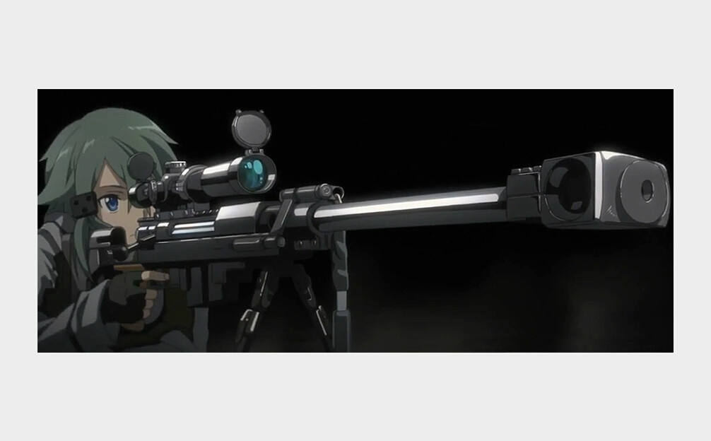 50 bmg)口径反器材狙击步枪.