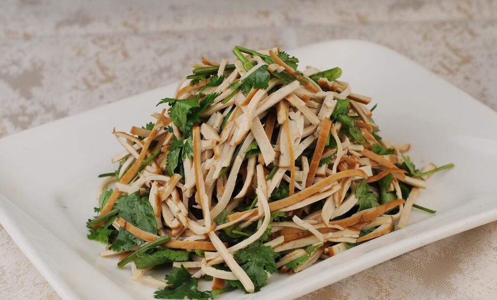香菜豆腐干