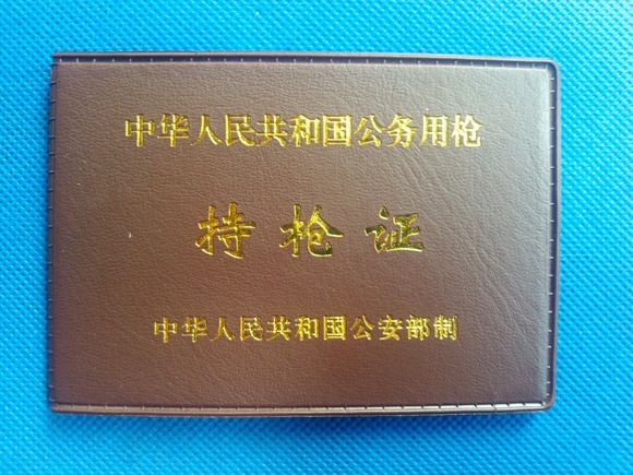 持枪证