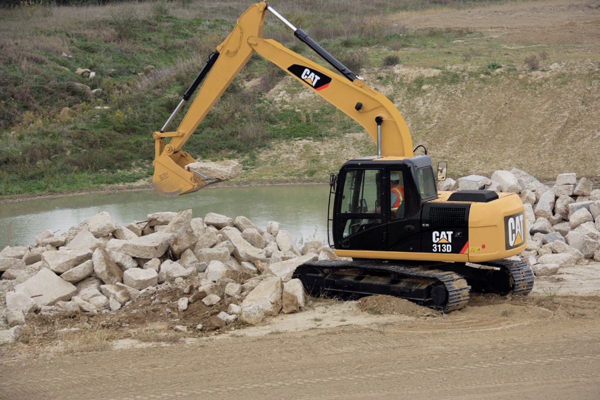 卡特彼勒313d挖掘机
