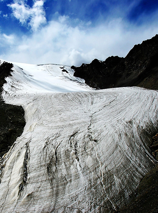 天格尔峰一号冰川