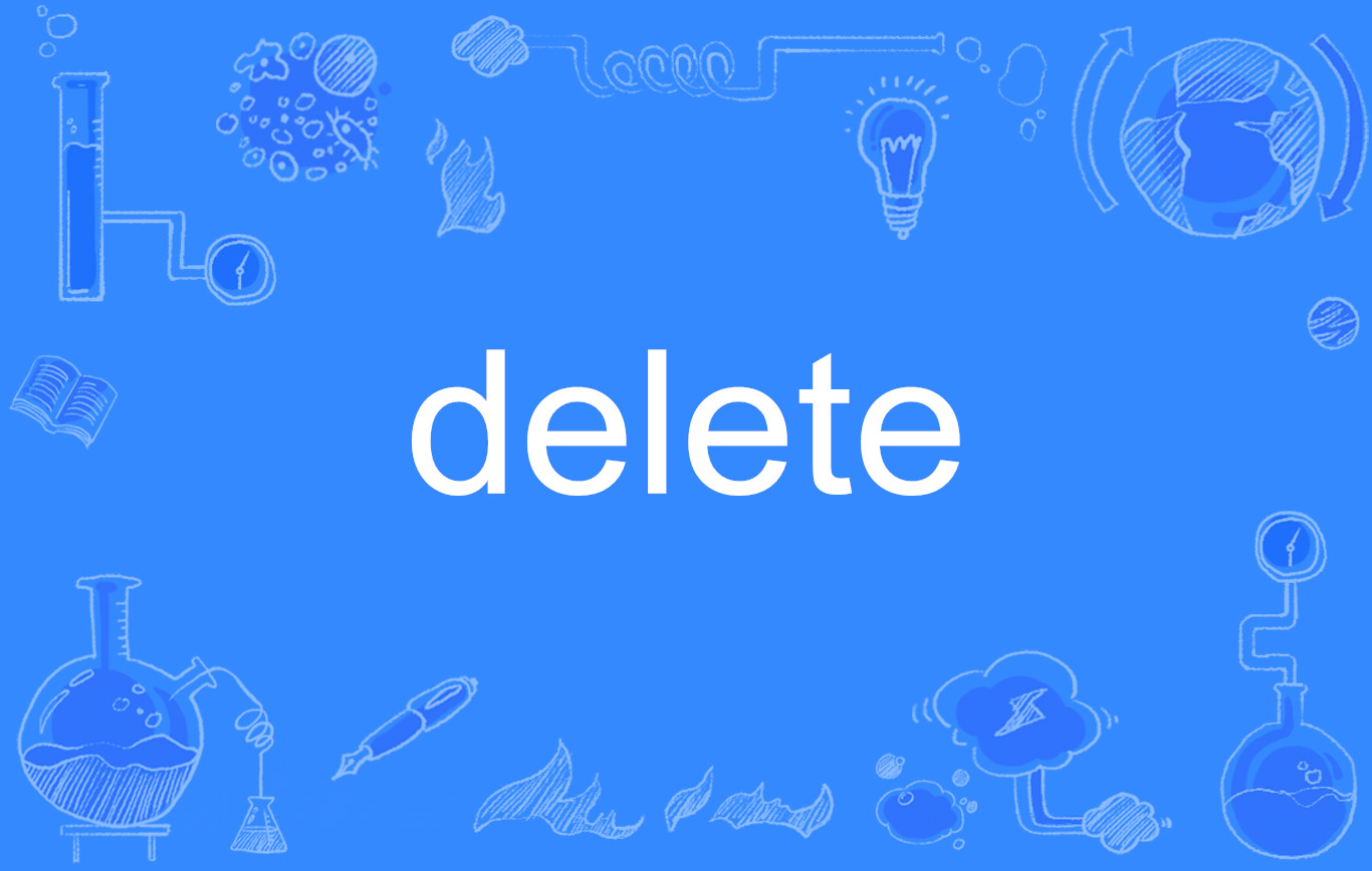 delete