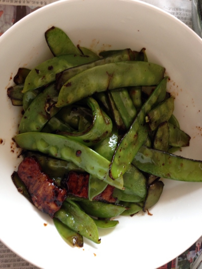 炒豌豆夹