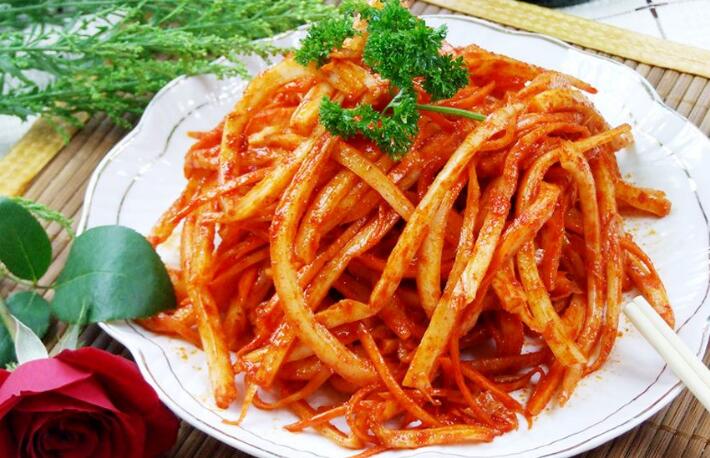 桔梗辣拌火腿肠