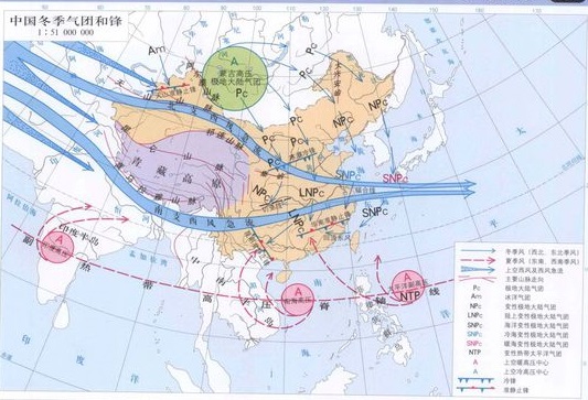 天山准静止锋