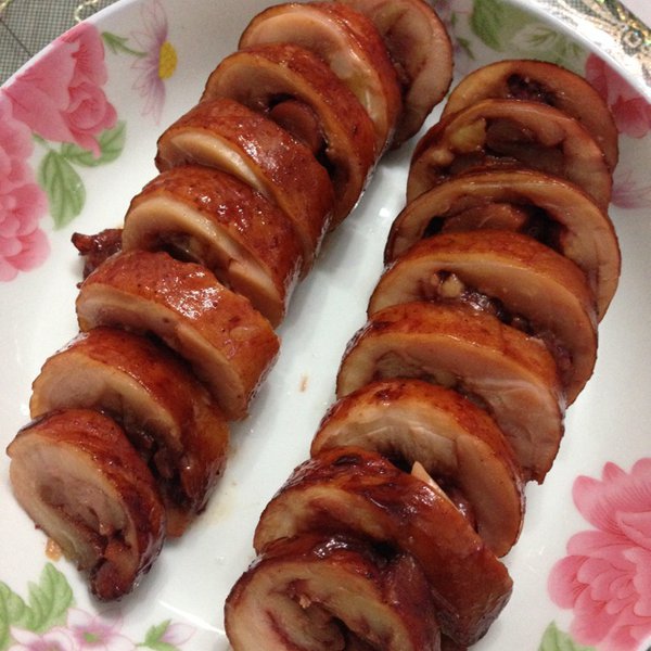 叉烧鸡肉卷