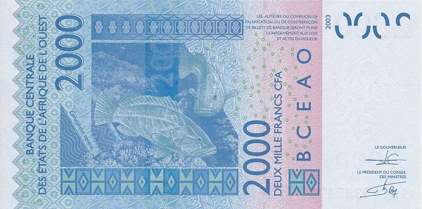 非洲金融共同体法郎