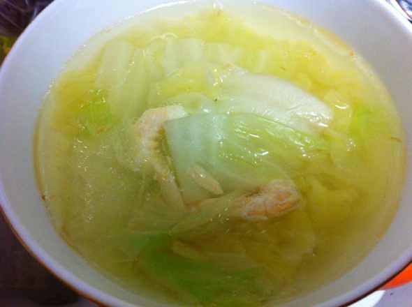 虾米白菜汤