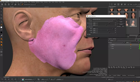 67影视级贴图绘制软件mari入门教程四工具介绍