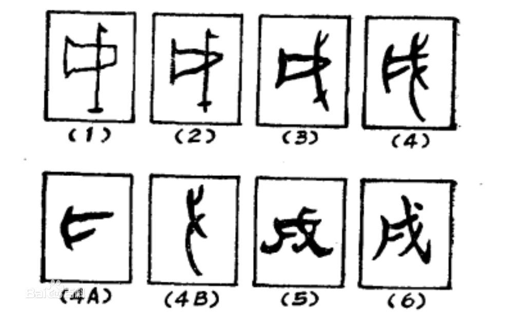 戌、戍、戊、戎这不是一个字吗？那些相似而不同的汉字_百科TA说