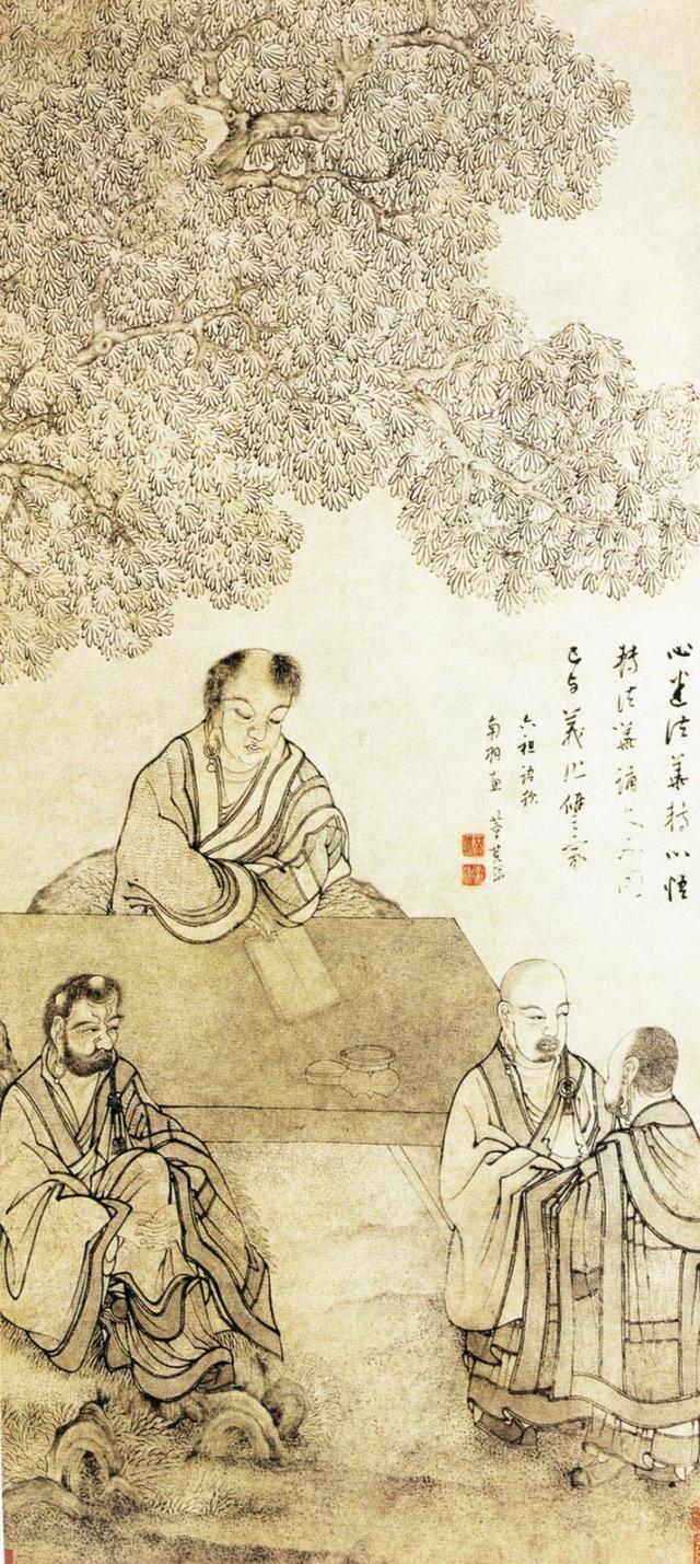 明代隆庆、天启年间画家、绘墨模名手——丁云鹏作品解读_百科TA说
