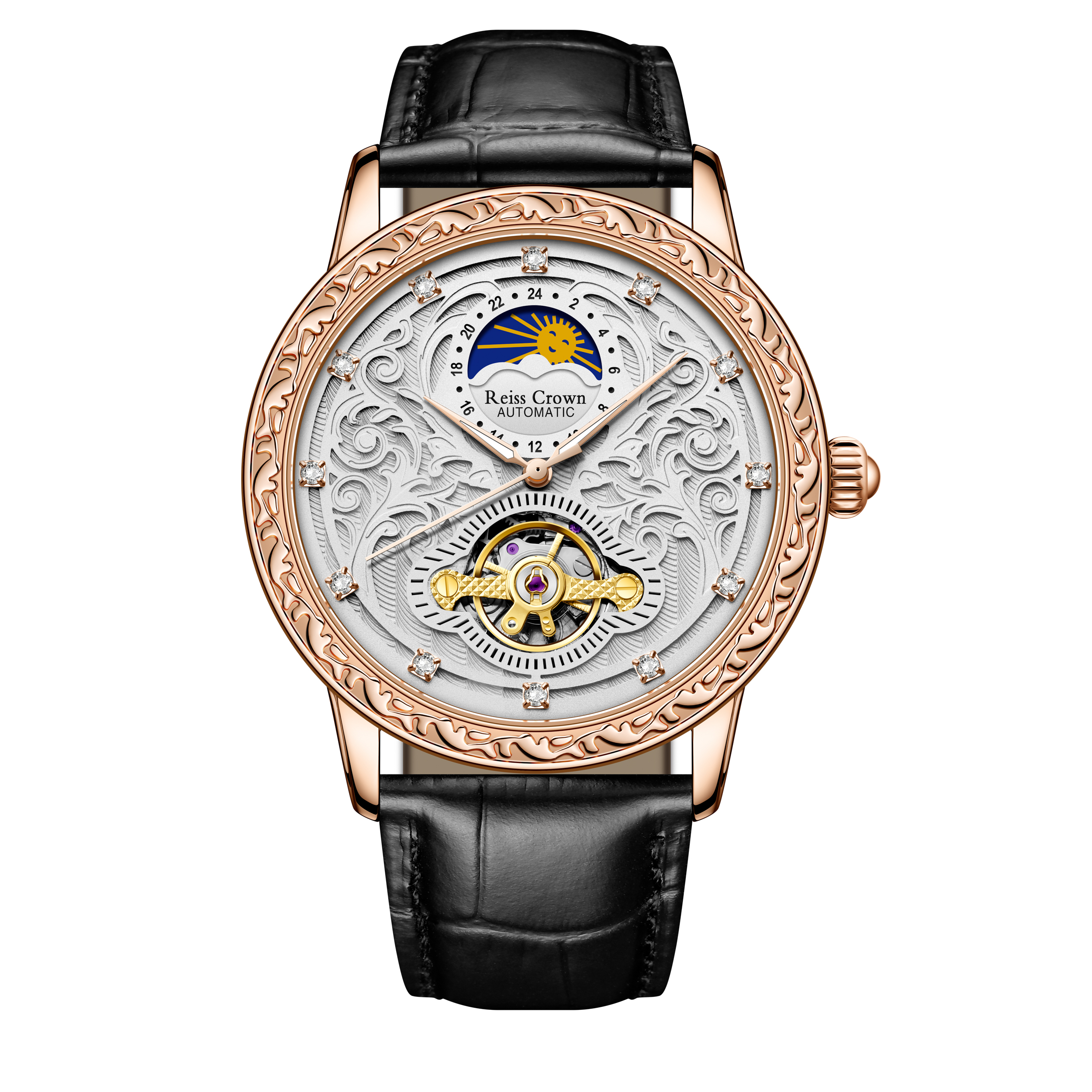 reiss crown,隶属于瑞士瑞斯皇冠国际品牌钟表集团有限公司旗下商标