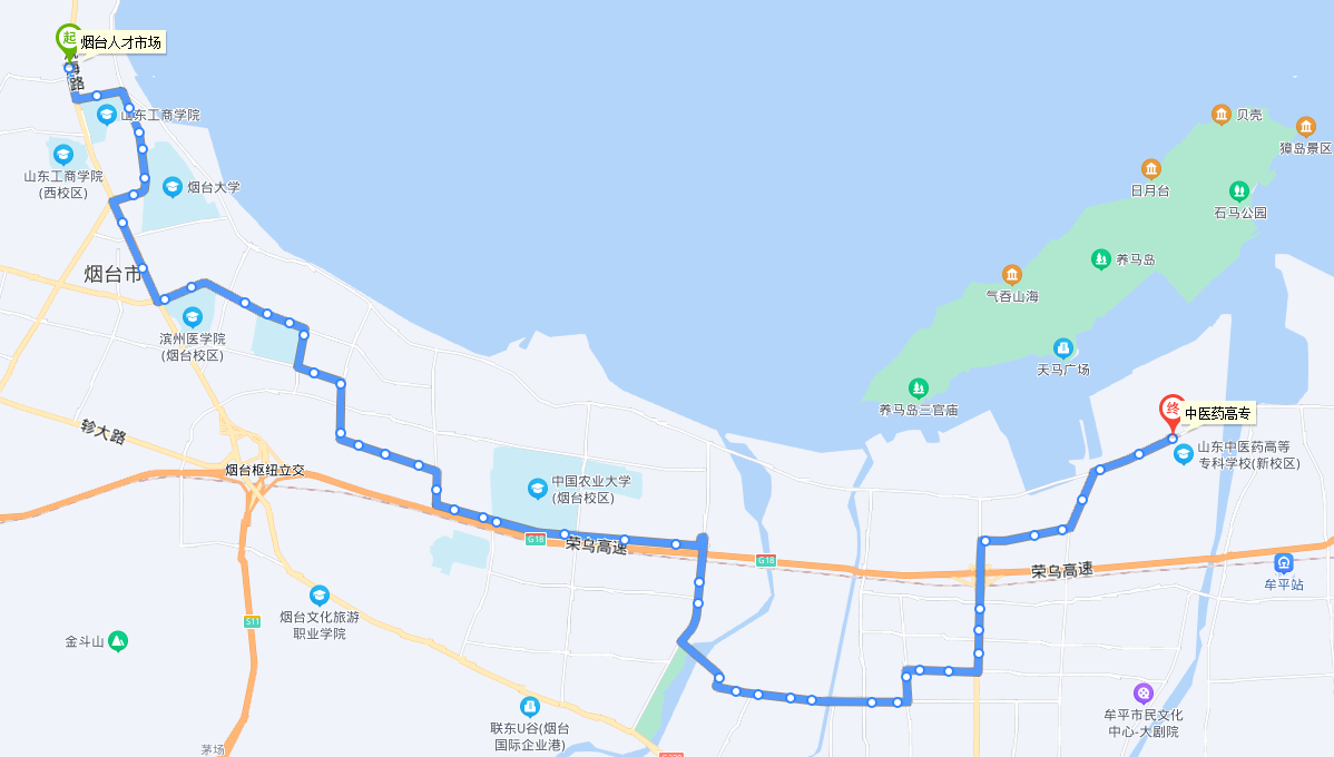 烟台公交68路