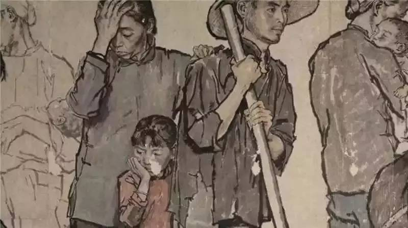 20 世纪中国最伟大的人物画《流民图》_百科TA说