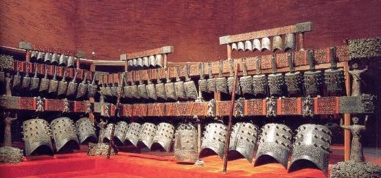 中国古代青铜器-战国曾侯乙编钟_百科TA说