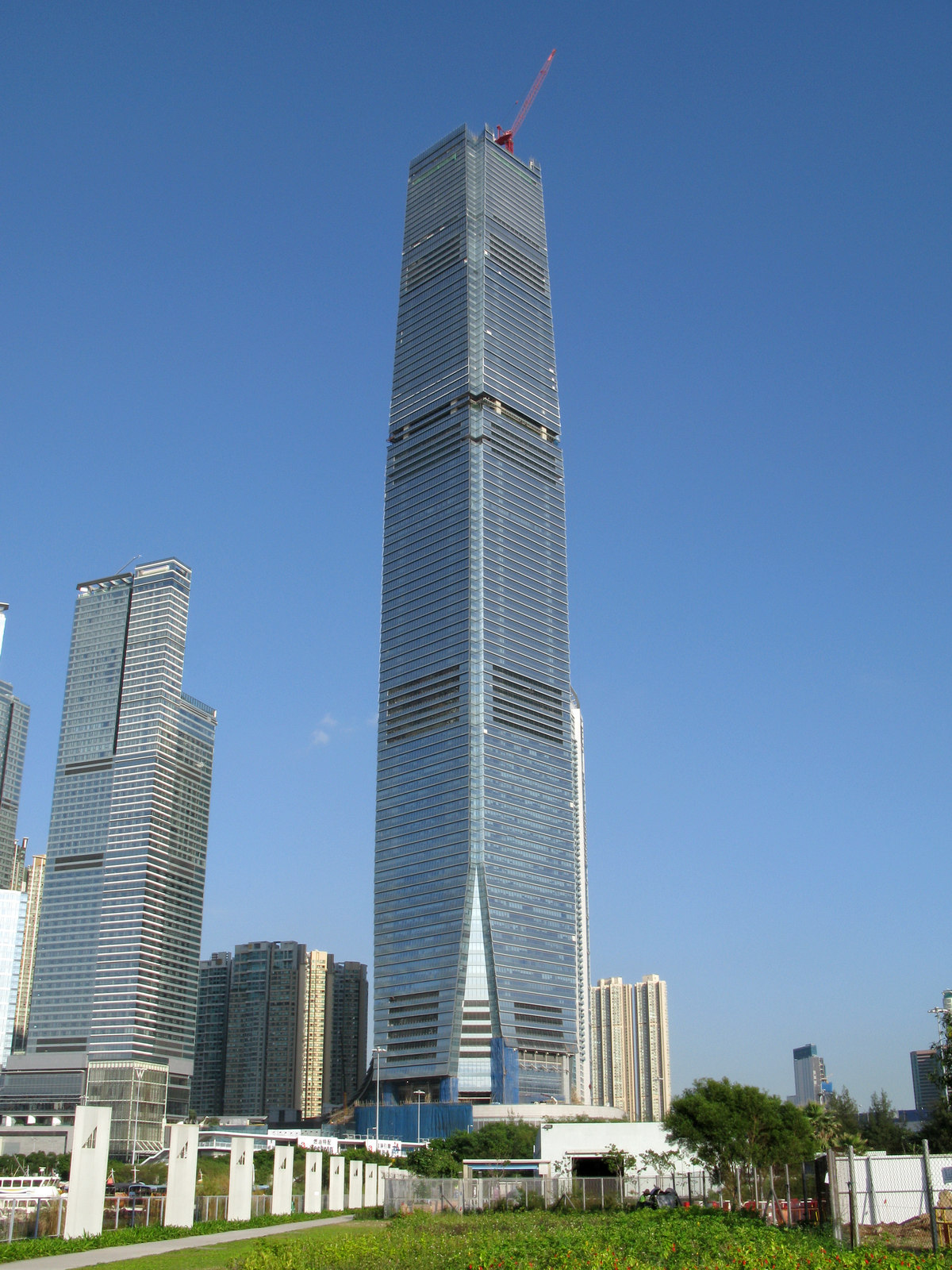  p>环球贸易广场(international commerce centre,简称icc)位于 a