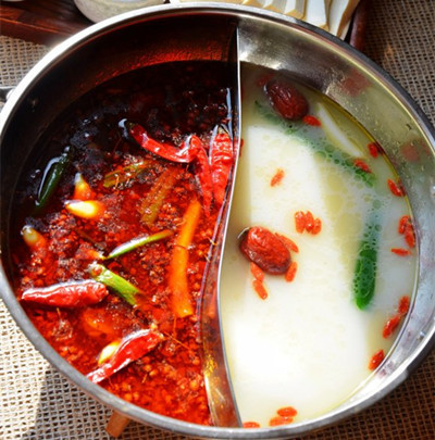 经典红白鸳鸯火锅