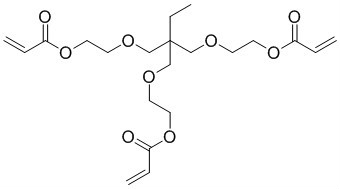  p>乙氧基化三羟甲基丙烷三丙烯酸酯,为三官能团功能单体.