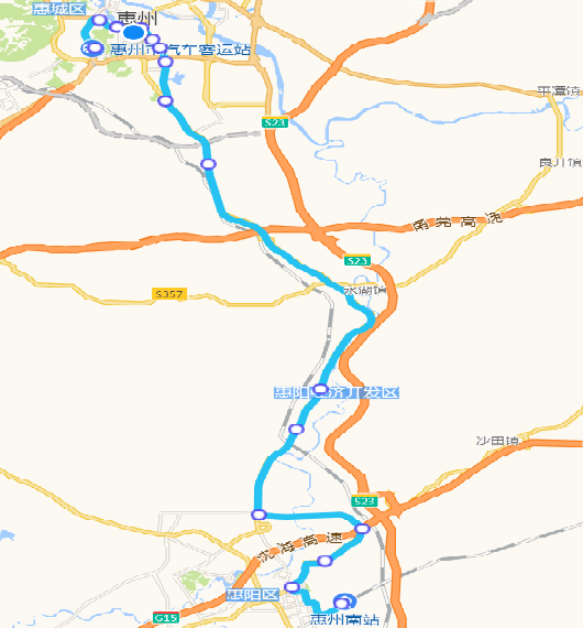 惠州公交城际快线