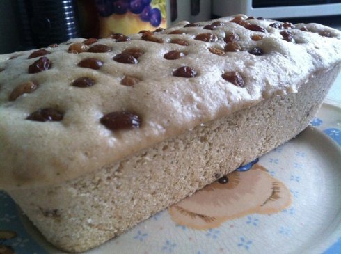 葡萄干荞麦面发糕