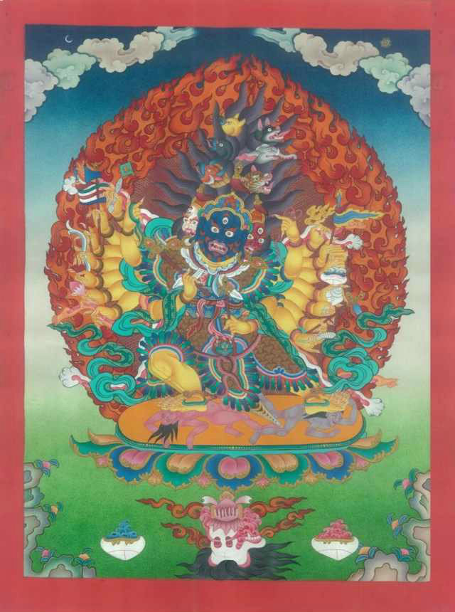  p>苯教,苯教的"苯"只是藏文的音译,雍仲苯教简称"苯教",是辛饶弥沃所