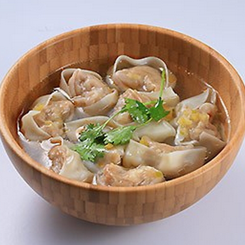 鲜肉韭菜馄饨