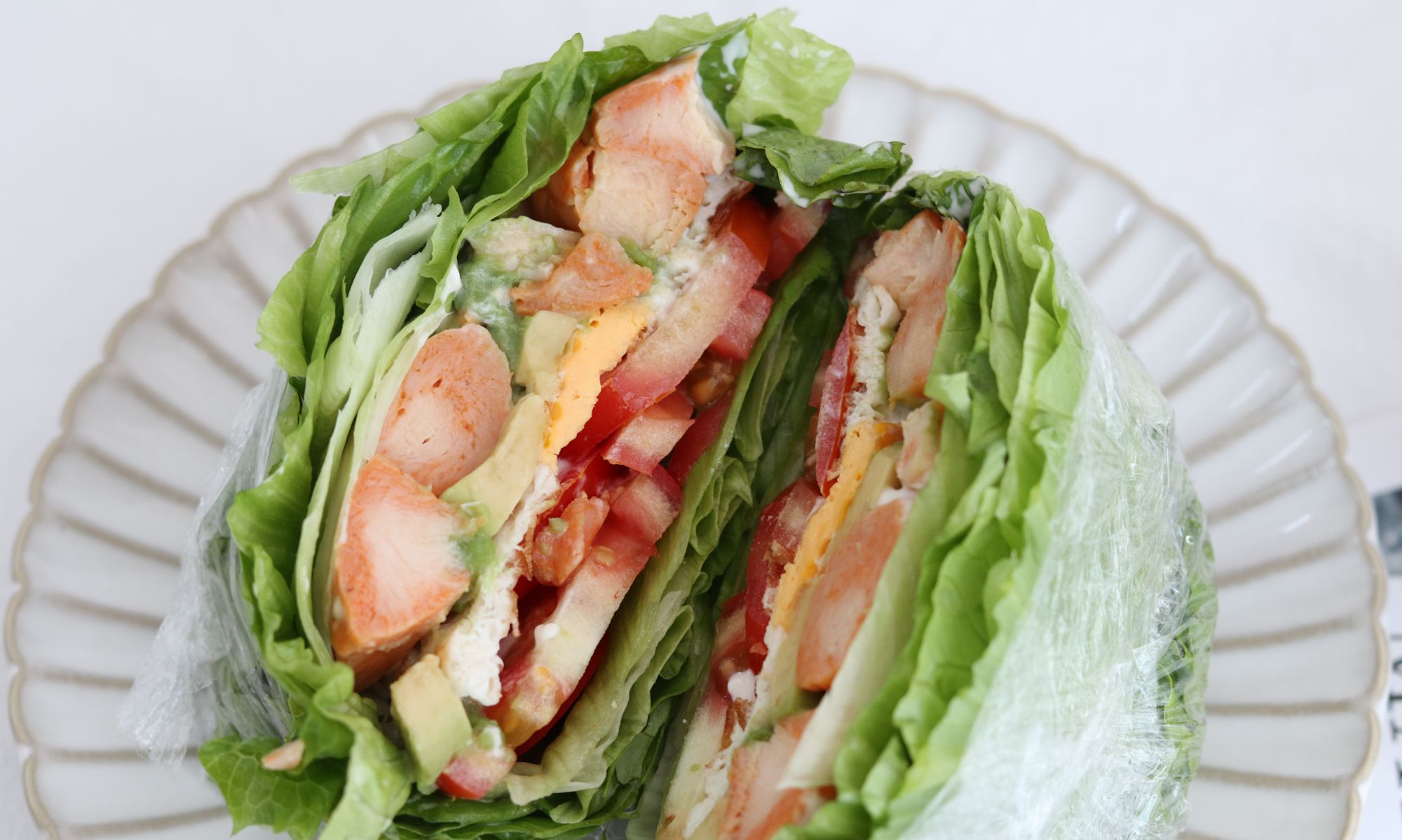 生菜火鸡肉三明治