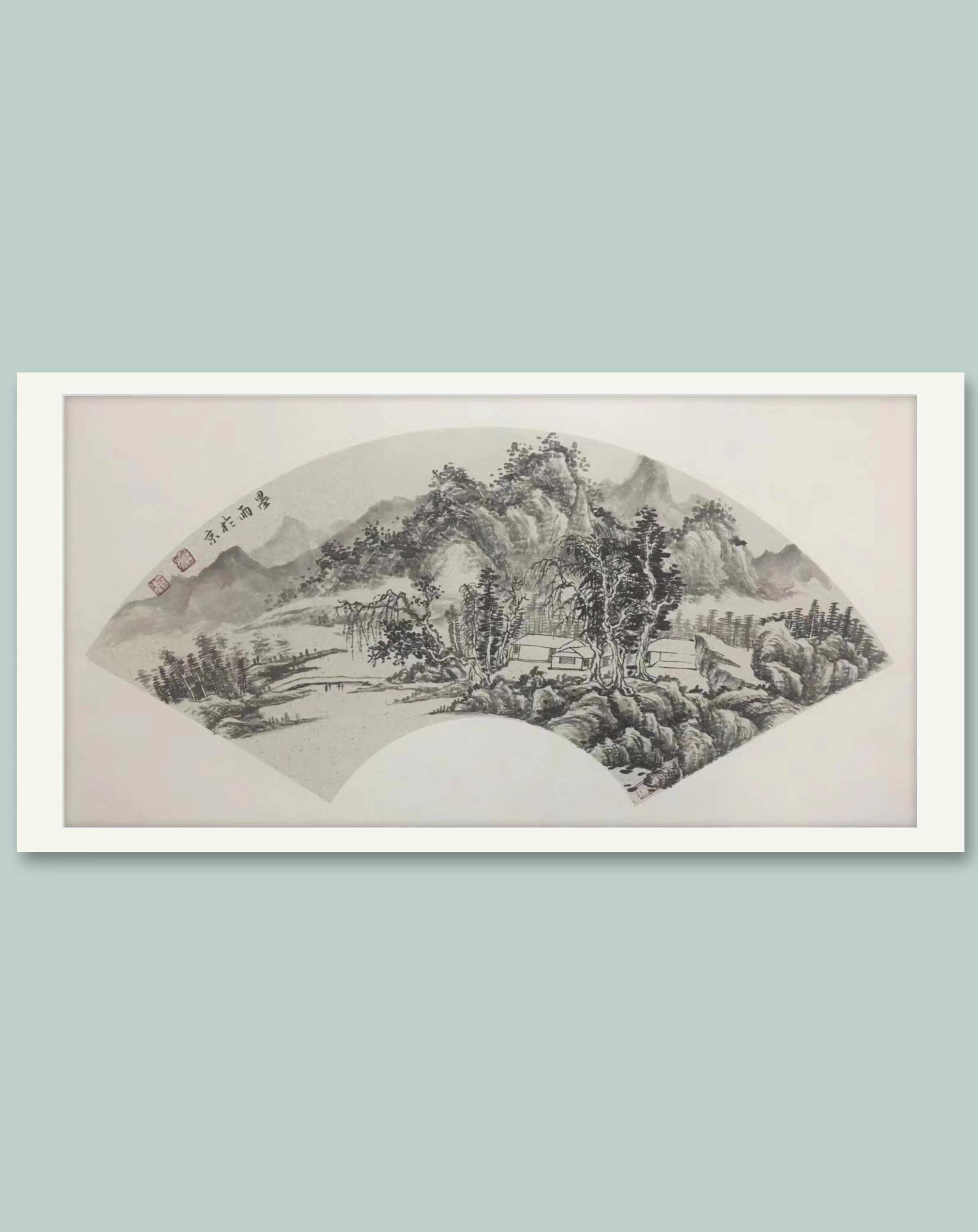 罗陌雨 ,字墨雨,号陇上山人,现居北京,甘肃