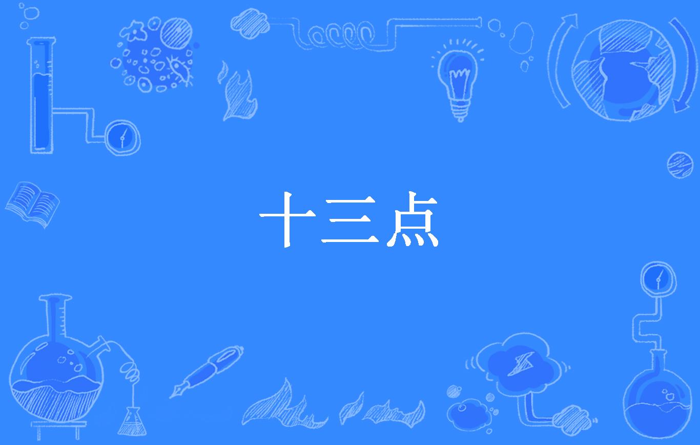 十三点