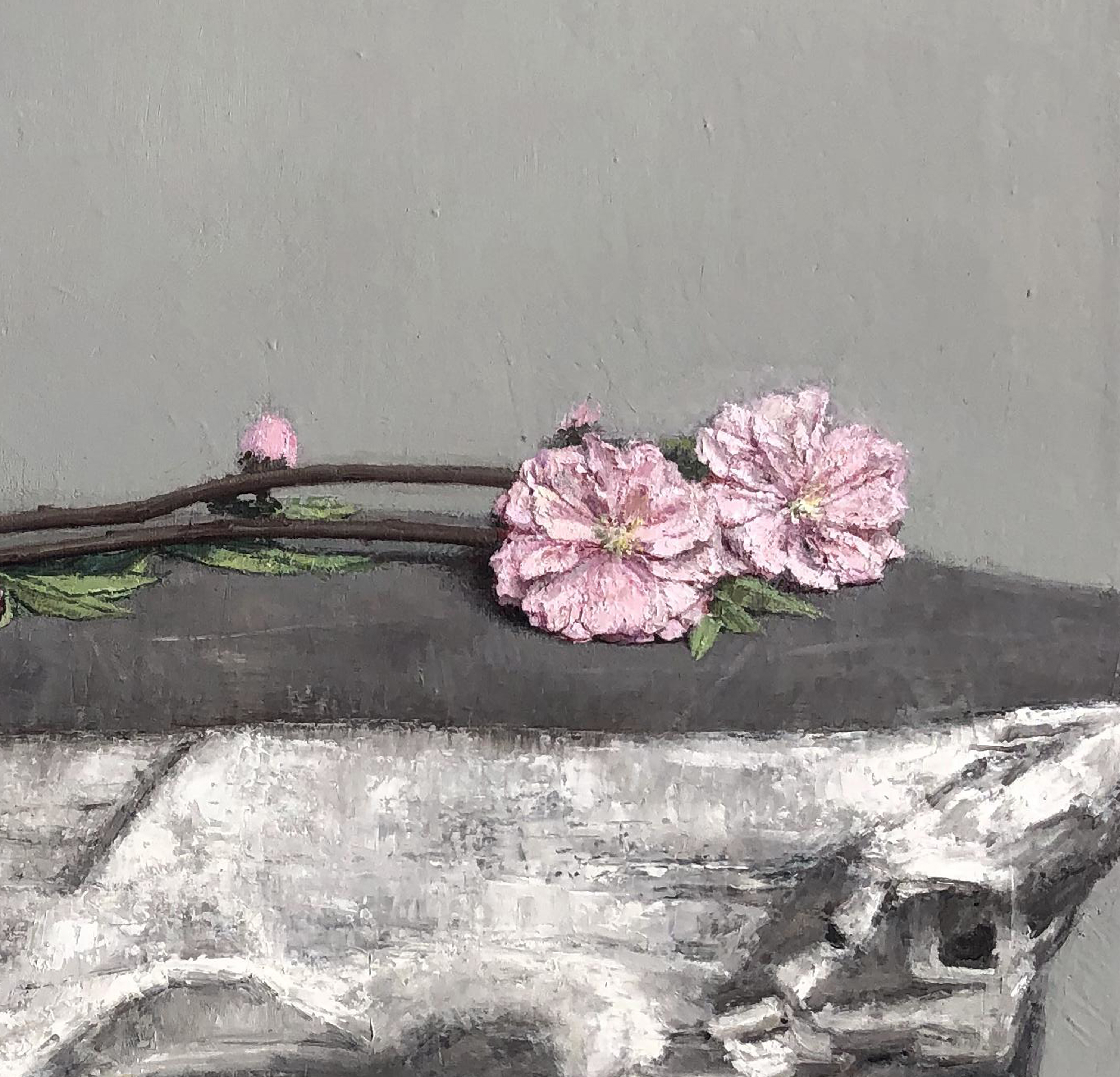 data-lemmaid="7982547">李士进于2021年创作的油画作品,画中太湖