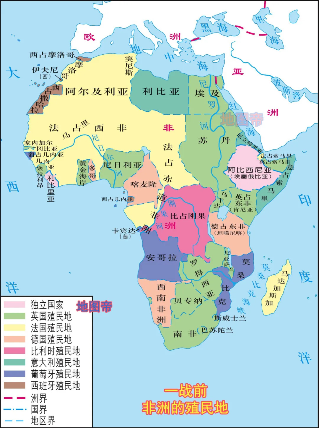 法国在非洲还控制哪些地盘？_百科TA说