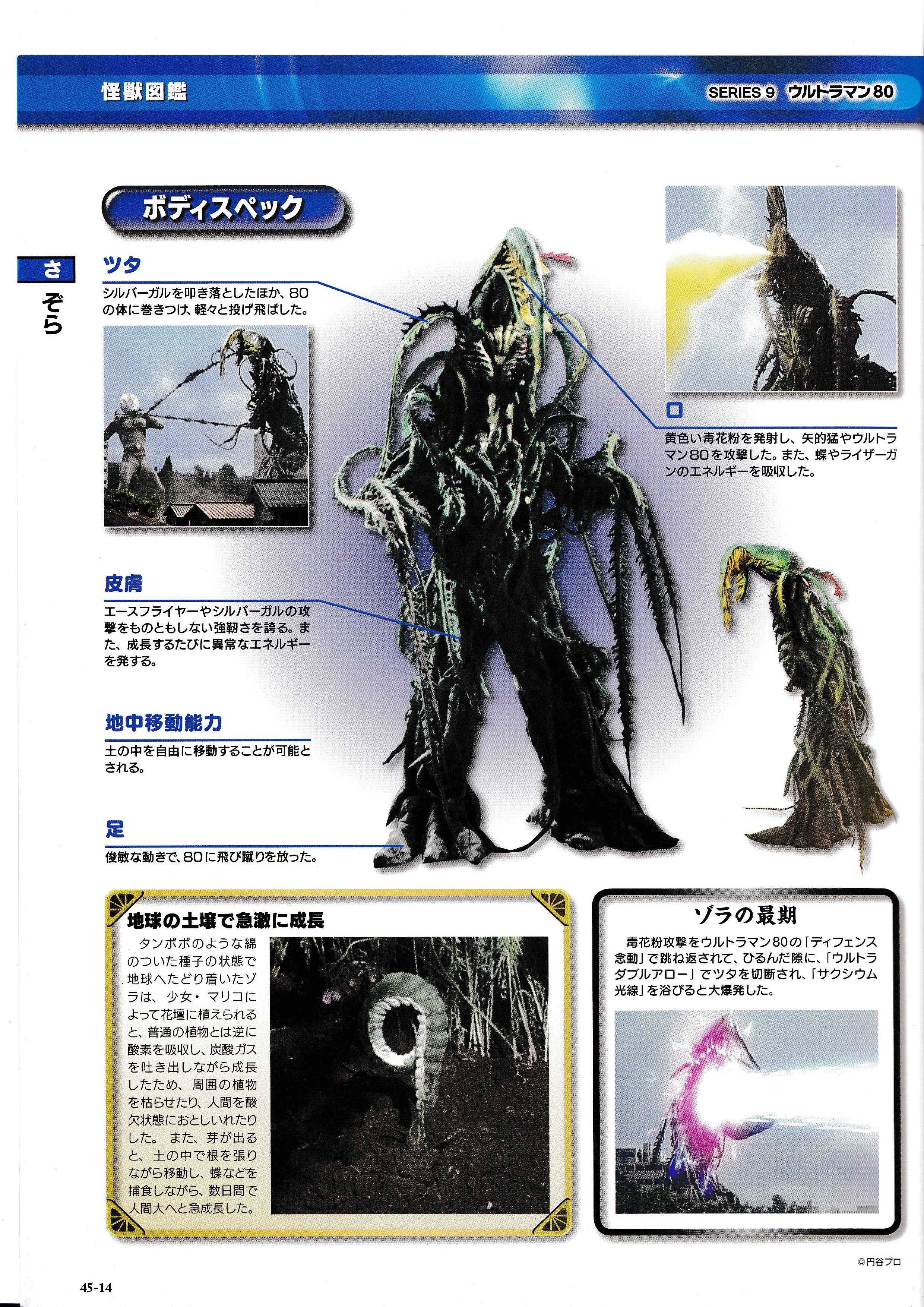 仿植物怪兽佐拉