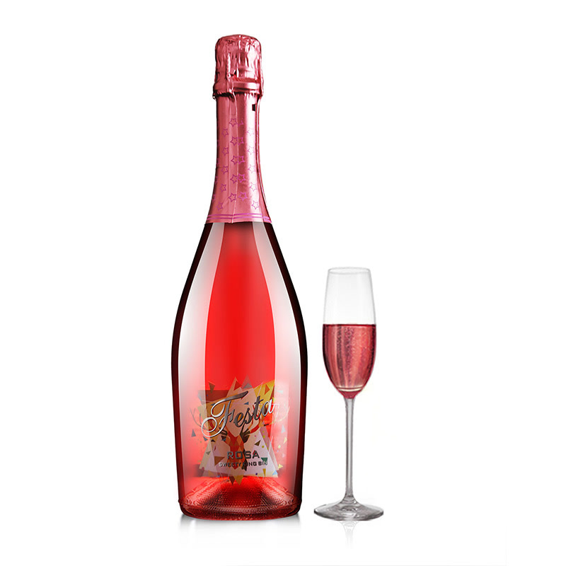 起泡红酒