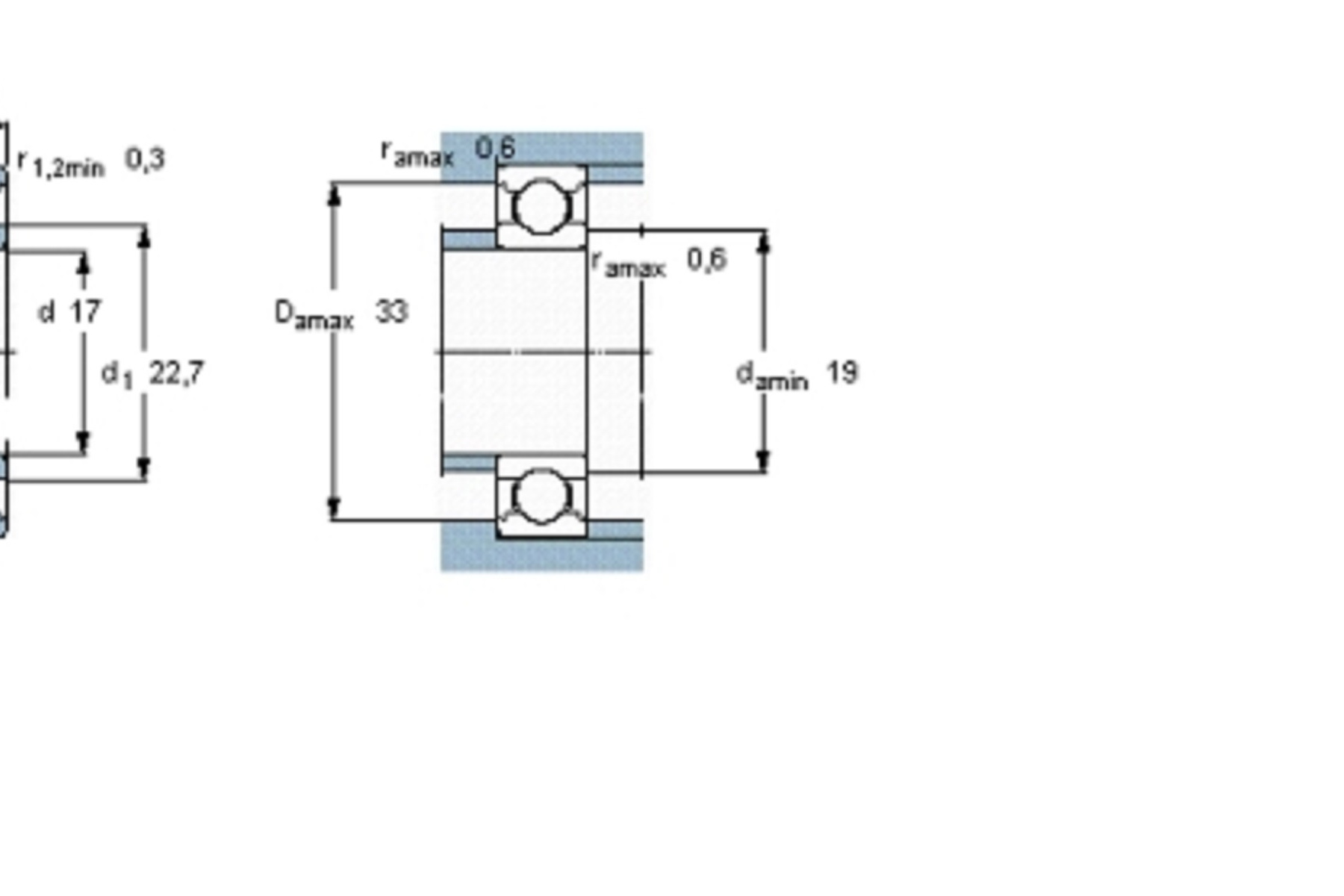 skf 6003/va201轴承