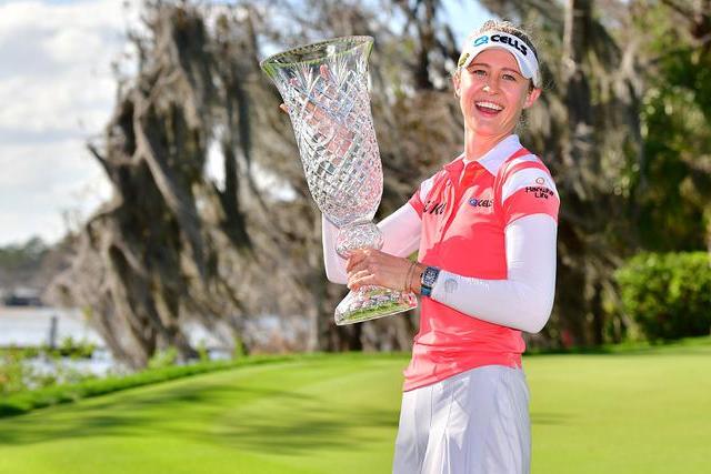  p>内莉·科达(nelly korda),美国高尔夫球手.