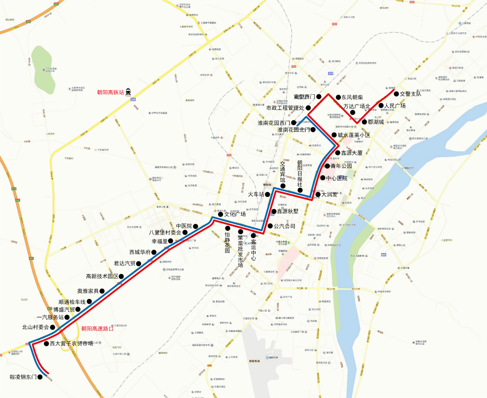 朝阳公交20路