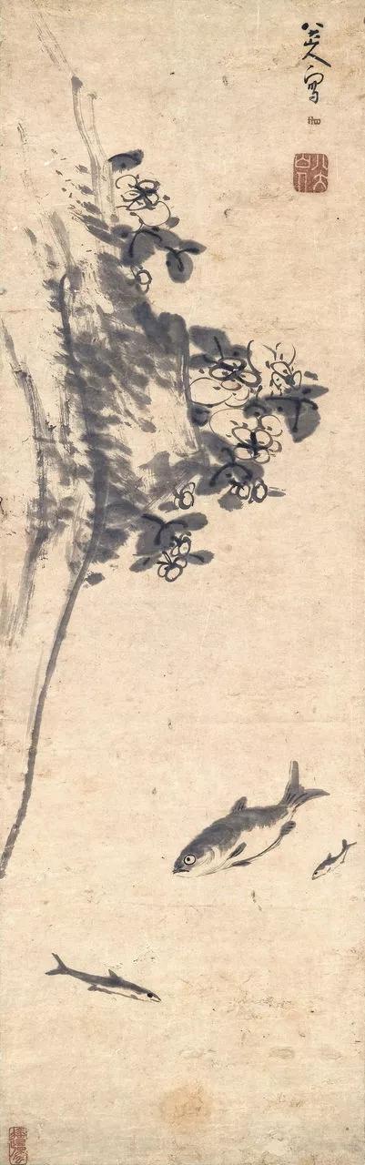 最贵的八大山人名画《竹石鸳鸯图》（1.18亿元）_百科TA说