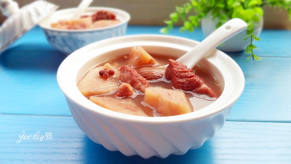 陈皮粉葛章鱼瘦肉汤