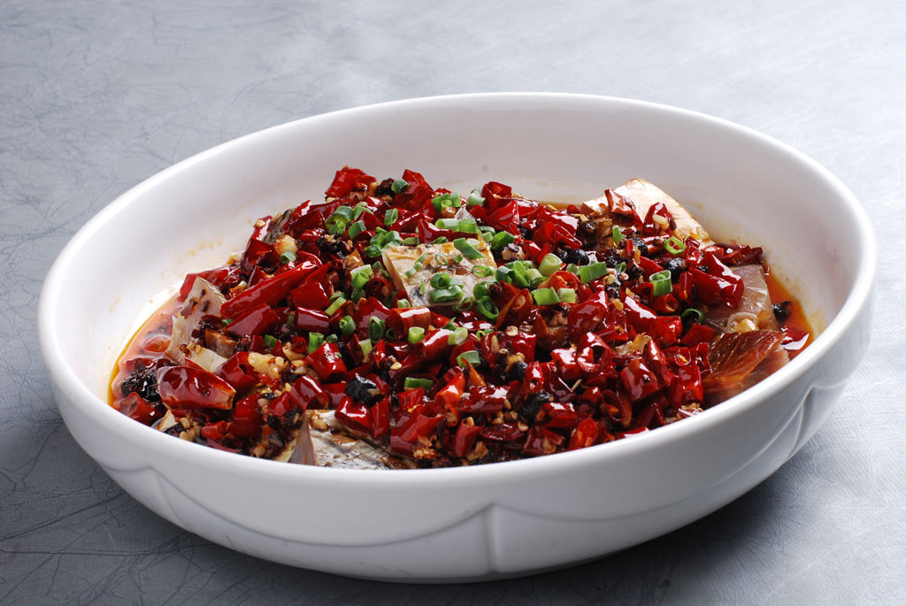 豆豉辣椒蒸鱼块