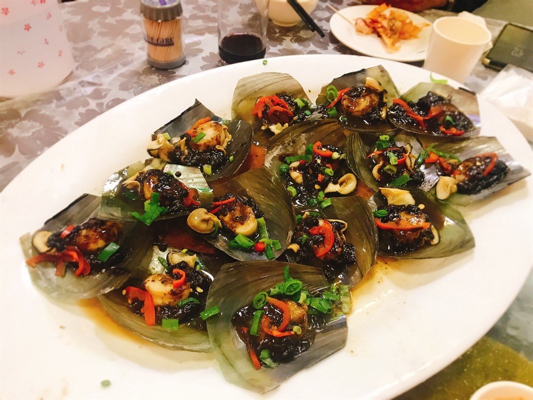 香辣豆豉蒸带子