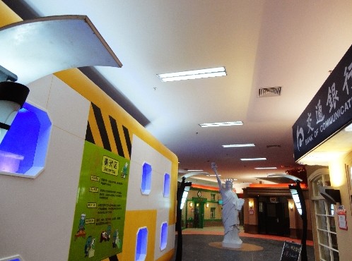  p>郑州大未来儿童城有体验馆50个,职业100种,让3~15岁儿童可以体验