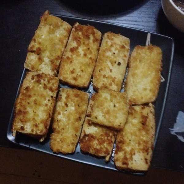 酥炸豆腐排