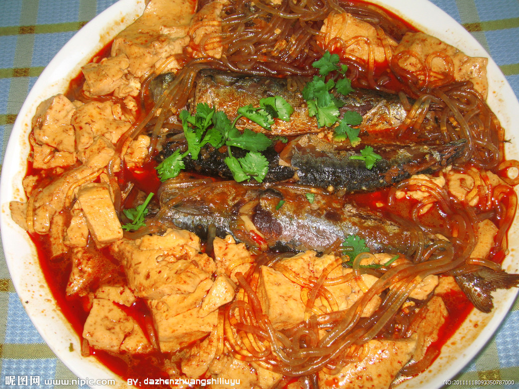 鲅鱼烧豆腐